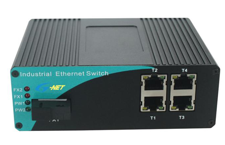 Switch PoE PSE công nghiệp 4 cổng 10 100M, Switch PoE G-IES-1FX4TP-SFP, Switch công nghiệp 4 Port